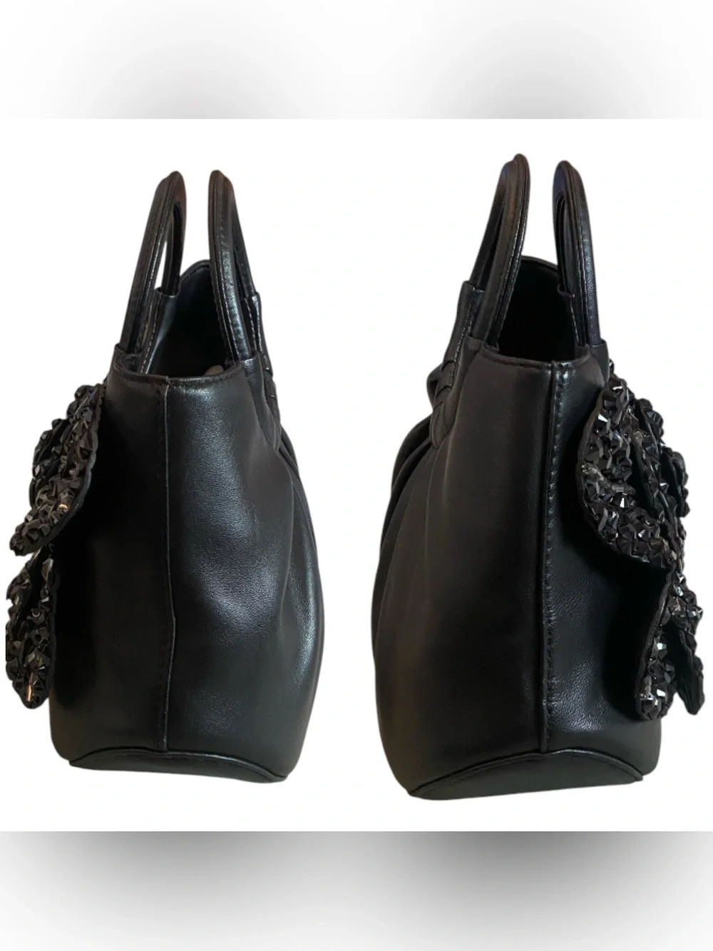 Anne Fontaine Scarlett star jet black with black crystals-limited Edition